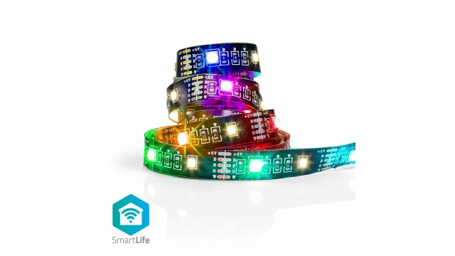 Nedis BTLS20RGBW Smartlife Gekleurde Led-strip Bluetooth Rgb / Warm Wit 2000 Mm Ip20 2700 K 380 Lm Android™ / Ios