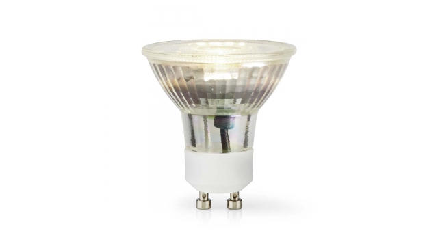 Nedis LBGU10P165 Led-lamp Gu10 Spot 4.5 W 345 Lm 4000 K Koel Wit Aantal Lampen In Verpakking: 1 Stuks