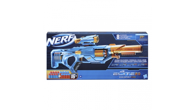 Nerf Elite 2.0 Eaglepoint RD8 Blaster + 16 Darts