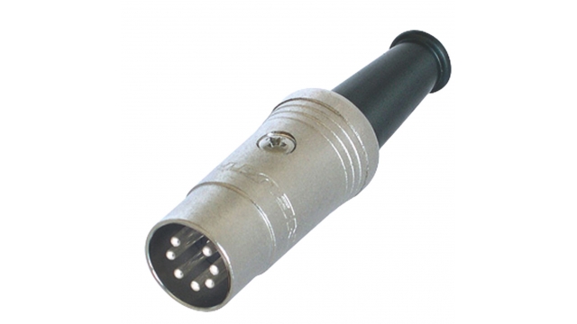 Neutrik NTR-NYS323 Connector Din Male Metaal Zilver