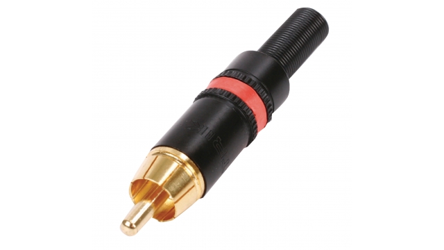 Neutrik NTR-NYS373-2 Connector Rca Male Metaal Zwart