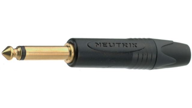 Neutrik NTR-NP2X-B Jack Plug 6.35 Mm 2p