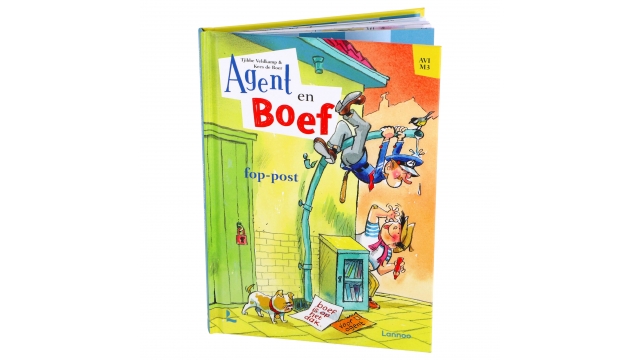 Boek Agent en Boef Fop Post