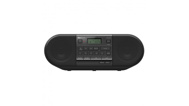 Panasonic RX-D552E-K Krachtige draagbare DAB+ Radio met CD-Speler Zwart