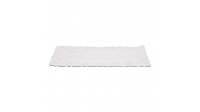 Patisse Papieren Taartranden 40x20 cm 6 Stuks Wit