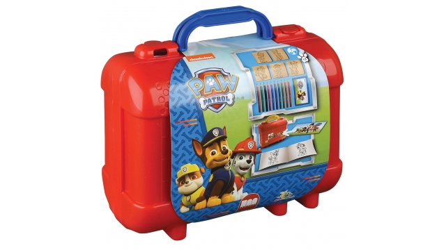 Paw Patrol Kleur-Stempel Kofferset