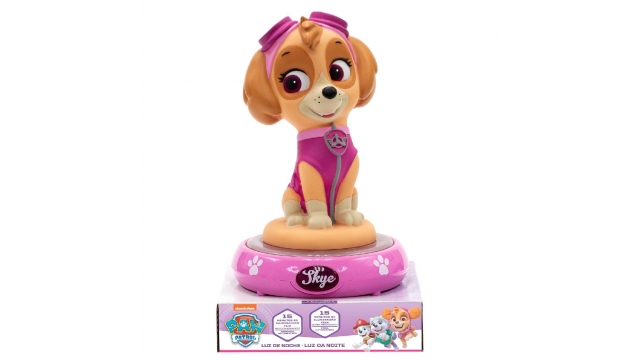 Paw Patrol 3D LED-Nachtlamp Skye 25 cm