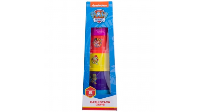 Paw Patrol Bad Stapel Bekers 6 Stuks