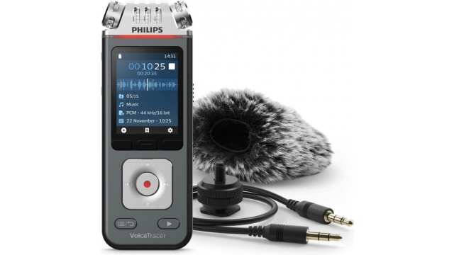 Philips DVT7110 VoiceTracer Audiorecorder Antraciet/Chroom