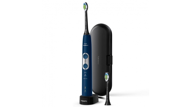 Philips HX6871/47 Sonicare ProtectiveClean 6100 Sonische Elektrische Tandenborstel Donkerblauw/Zwart