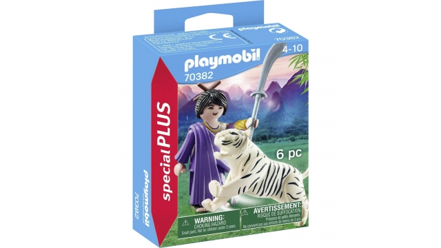 Playmobil 70382 Special Plus Aziatische Vechter met Tijger