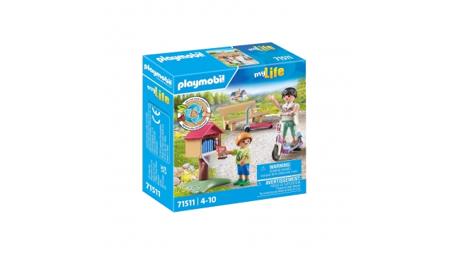 Playmobil 71511 My Life Boekenruil voor Boekenwurm