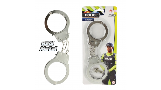 Toi-toys Metalen Politie Handboeien 28 Cm