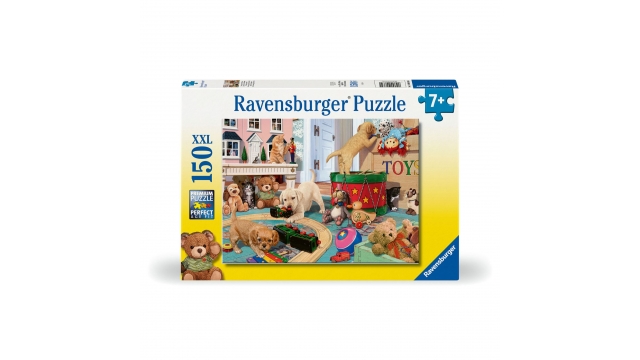 Ravensburger Puzzel Speeltijd voor Puppies 150 XXL Stukjes