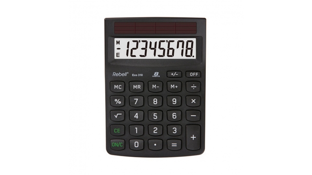 Rebell RE-ECO310-BX Calculator ECO 310 Zwart