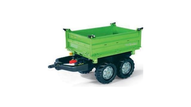 Rolly Toys 121502 RollyMega Trailer Deutz Groen