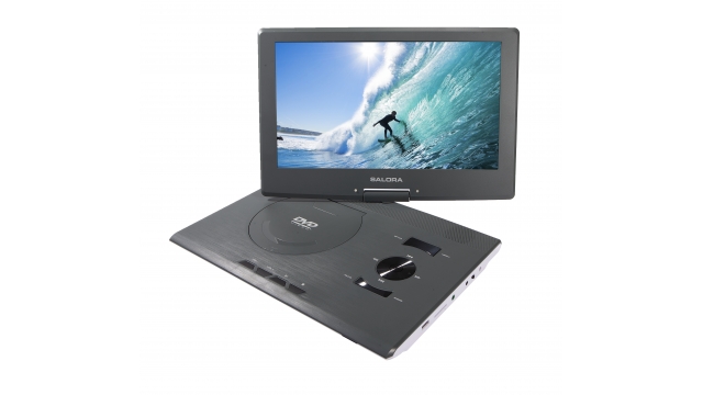 Salora DVP1400 Portable DVD-Speler 36 cm Grijs/Wit