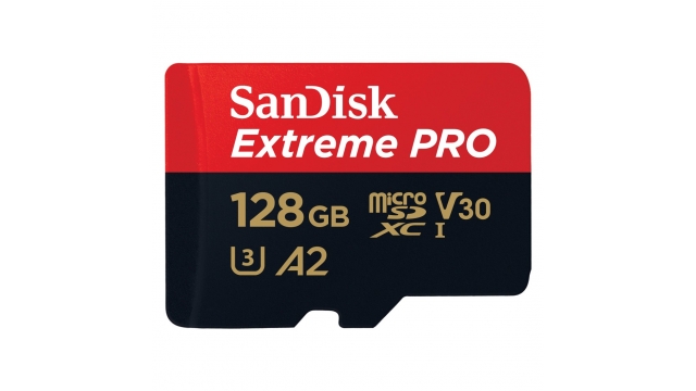 Sandisk MicroSDXC Extreme PRO 128GB 200/90 Mb/s - A2 - V30