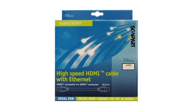 Scanpart Hdmi Kabel High Speed En Ethernet 10m