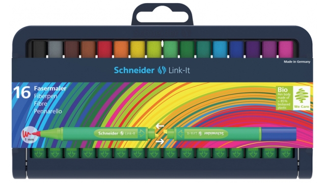 Schneider S-192092 Viltstift Link-It 1,0mm Assorti 16 Stuks