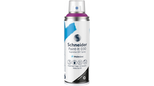 Schneider S-ML03050143 Supreme DIY Spray Paint-it 030 Paars 200ml