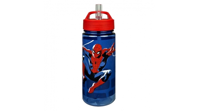 Scooli Drinkfles Spiderman 500 ml Rood/Blauw