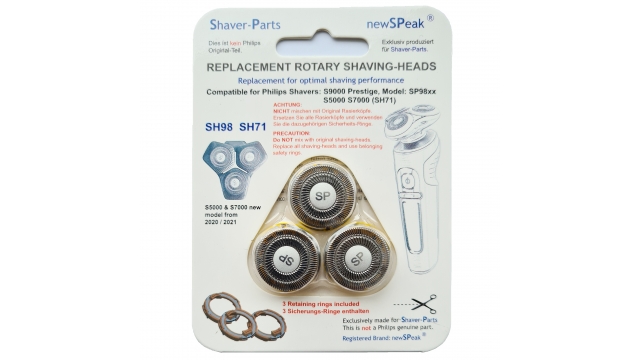 Shaver-Parts Scheerhoofd Alt Sh98/sh71