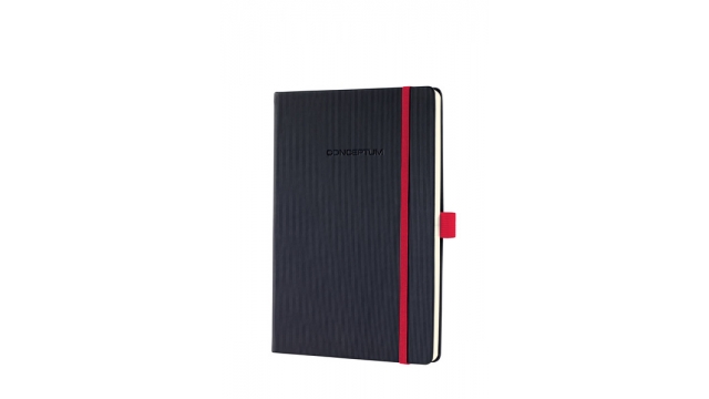 Sigel SI-CO662 Notitieboek Conceptum RED Edition Hardcover A5 Zwart Geruit