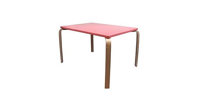 Simply for Kids TR4118 Houten Tafel 70x45cm Roze