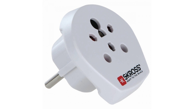 Skross SKR1500217E Travel Adapter India / Israel / Denmark To Europe