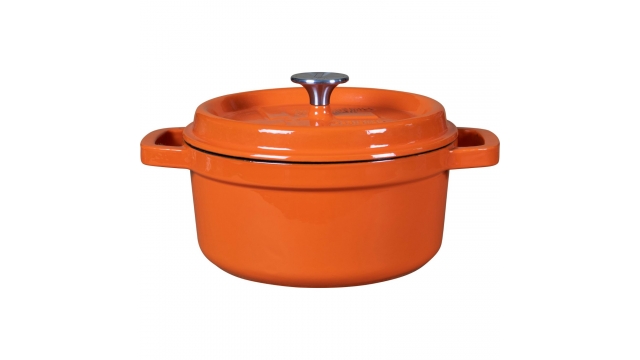 Solinger The Windmill Premium Gietijzeren Braadpan 2.5L Oranje/Emaille