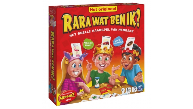 Spin Master Hedbanz Rara Wat Ben Ik?