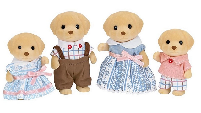 Sylvanian Families 5182 Familie Blonde Labrador