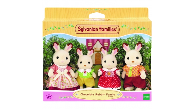 Sylvanian Families 5655 Chocolade Konijn Familie