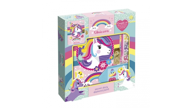 Totum Diamond Paint Unicorn Dagboek