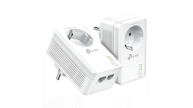 TP-Link AV1000 Powerline Adapter Starterskit Wit