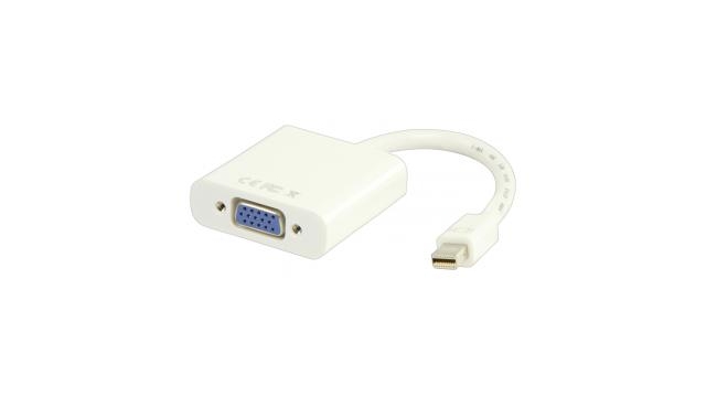 Valueline Vlmp37850w0.20 Mini Displayport - Vga Adapter 0,20 M Wit