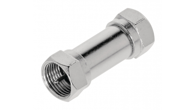 Valueline VLSP41941M Antenne Adapter F-male - F-male Zilver