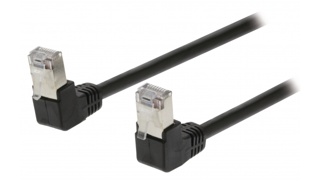 Valueline VLCP85127B30 Cat5e Sf/utp Netwerkkabel Rj45 (8/8) Male - Rj45 (8/8) Male 3.00 M Zwart