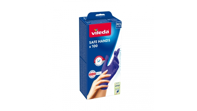 Vileda Handschoen Safe Hands 100 Stuks