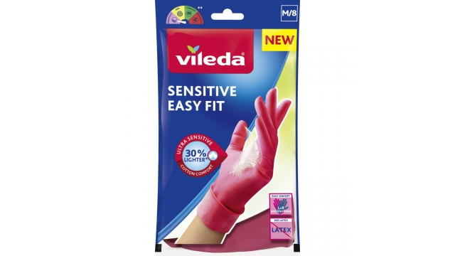 Vileda Sensitive Easy Fit Huishoudhandschoenen M