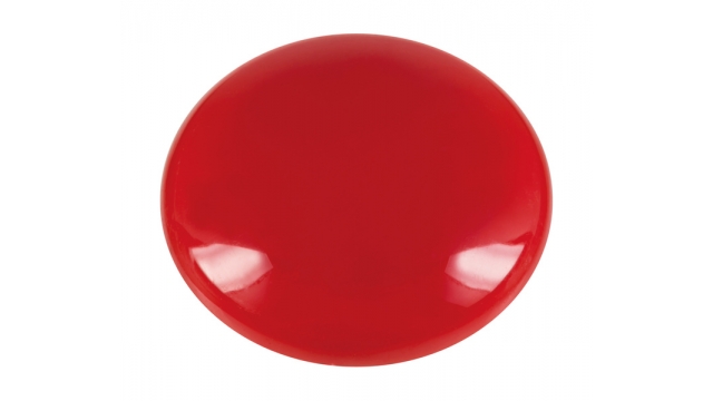 Westcott AC-E10810 Magneet Rood Pak à 10st. Ø 25x11,8mm, 300g