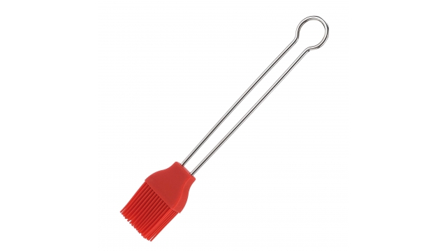 Westmark Siliconen Bakkwast 20 cm RVS/Rood