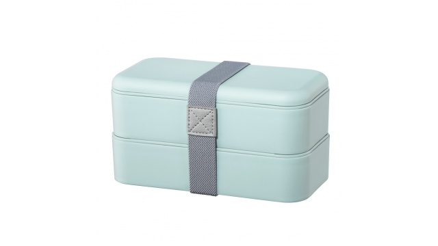 Xavax Bentobox 2 Stapelbare Lunchboxen 500 ml Per Vak Pastelblauw