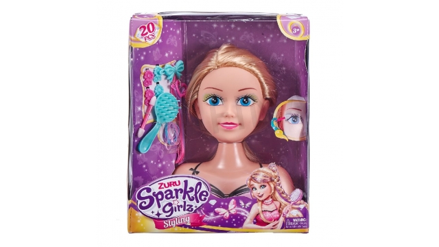 Zuru Sparkle Girlz Kapkop met Haar-Accessoires