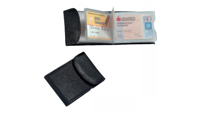 Alassio Creditkaart Etui Nappa Leer RFID Document Safe