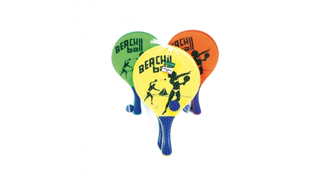 Alert Houten Beachball Set Verschillende Uitvoeringen