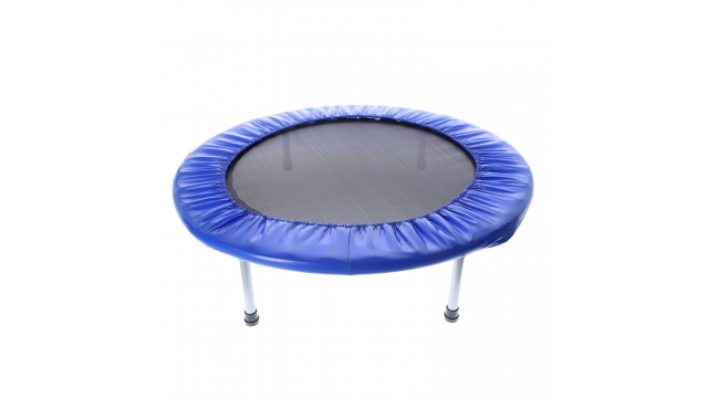 Alert Opvouwbaar Fitness Trampoline 97 cm Blauw/Zwart