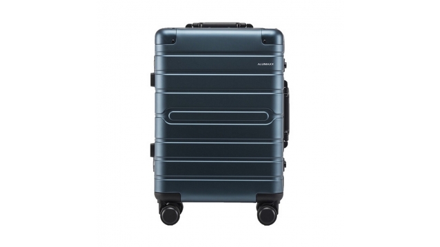 Alumaxx JU-45189 Aluminium Koffer GRAVITY + 4 Wielen 56x37x21 cm Blauw