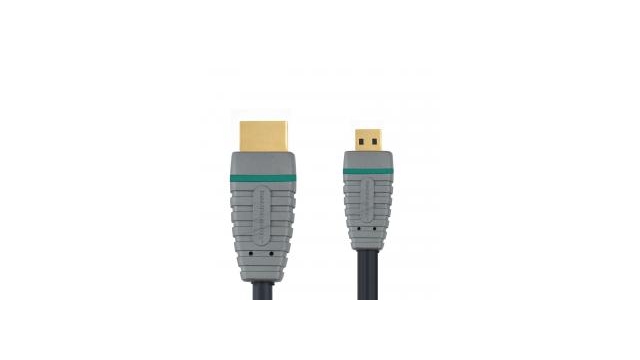 Bandridge Bvl1702 Hoge Snelheids Hdmi Kabel met Ethernet 2.0 M